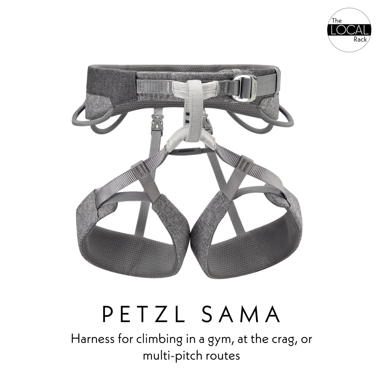 Petzl SAMA Harness Grey (v21) – The Local Rack